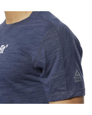 Koszulka męska Reebok RC MARBLE MELANGE DY8425 Niebieska - Sklep online Mastersport