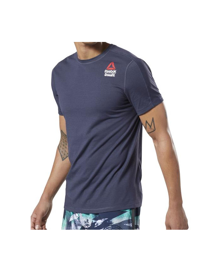 Koszulka męska Reebok RC AC + COTTON TEE DY8459 Niebieska - Sklep online Mastersport