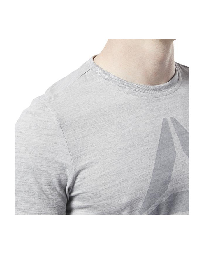 Koszulka męska Reebok TE MARBLE BL TEE EC0786 Szara - Sklep online Mastersport
