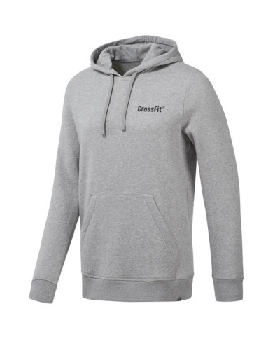 Bluza męska Reebok RC MOR LOGO HOODIE EC1468 Szara - Sklep online Mastersport