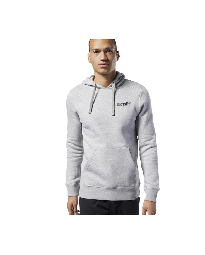 Bluza męska Reebok RC MOR LOGO HOODIE EC1468 Szara - Sklep online Mastersport