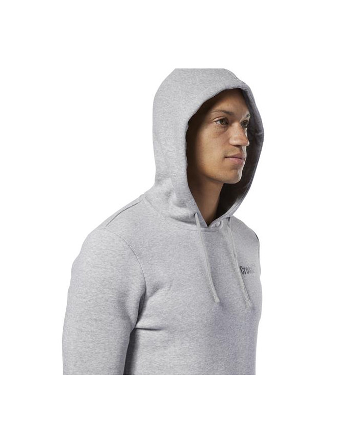 Bluza męska Reebok RC MOR LOGO HOODIE EC1468 Szara - Sklep online Mastersport