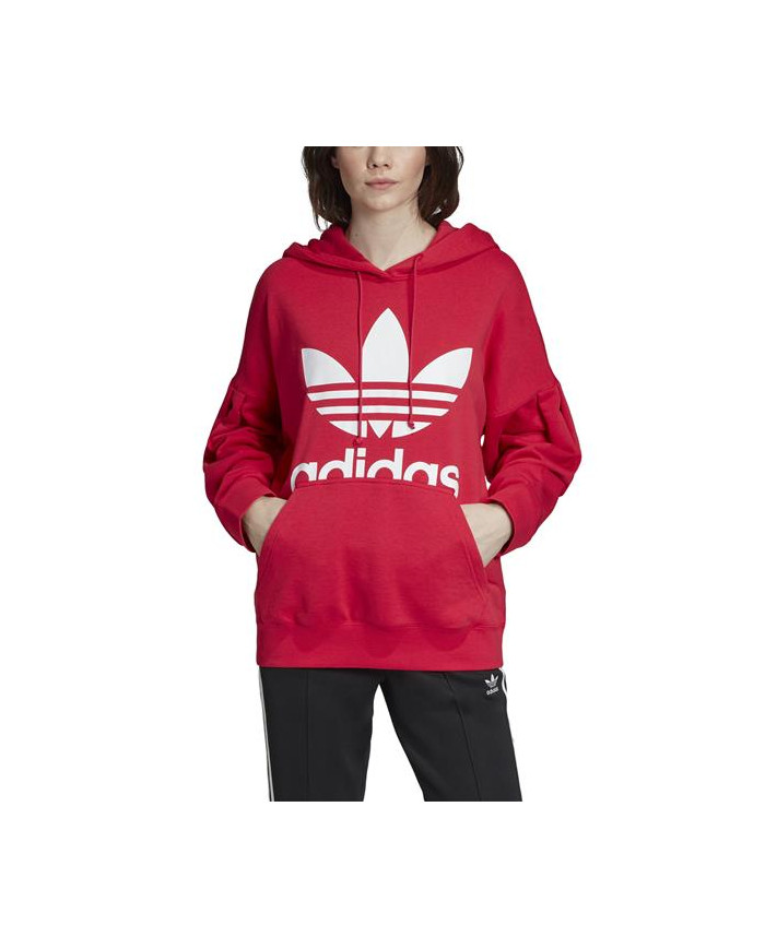 Bluza damska adidas Originals HOODIE W EC1882 Czerwona - Sklep online Mastersport