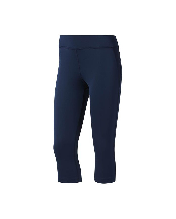 Spodnie damskie Reebok WOR PP CAPRI EC2350 Niebieskie - Sklep online Mastersport