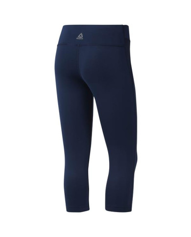 Spodnie damskie Reebok WOR PP CAPRI EC2350 Niebieskie - Sklep online Mastersport
