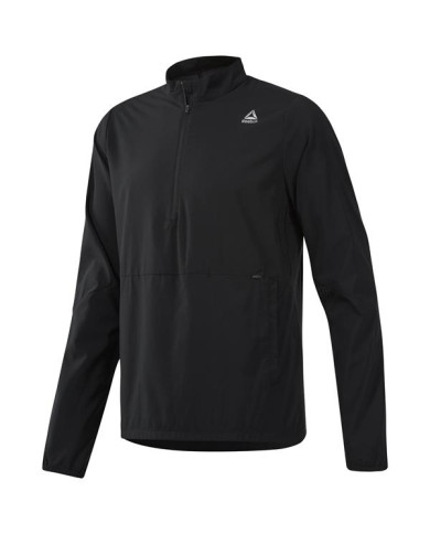 Kurtka męska Reebok RE WOVEN WIND JKT EC2555 Czarna - Sklep online Mastersport