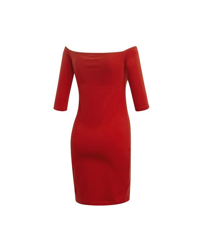 Sukienka damska adidas Originals SHOULDER DRESS ED7522 Czerwona - Sklep online Mastersport