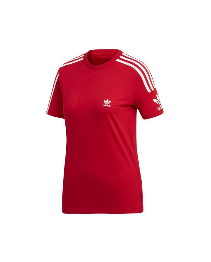 Koszulka damska adidas Originals LOCK UP TEE ED7531 Czerwona - Sklep online Mastersport