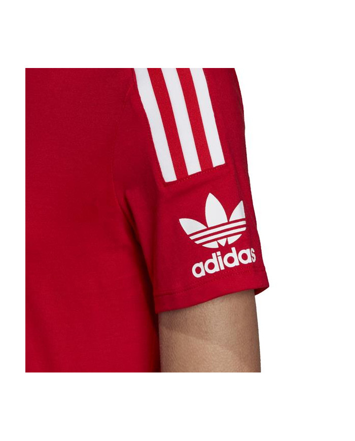 Koszulka damska adidas Originals LOCK UP TEE ED7531 Czerwona - Sklep online Mastersport