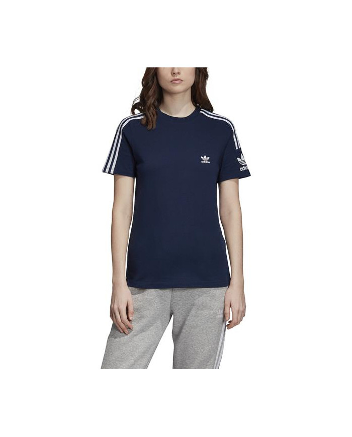 Koszulka damska adidas Originals LOCK UP TEE ED7532 Niebieska - Sklep online Mastersport