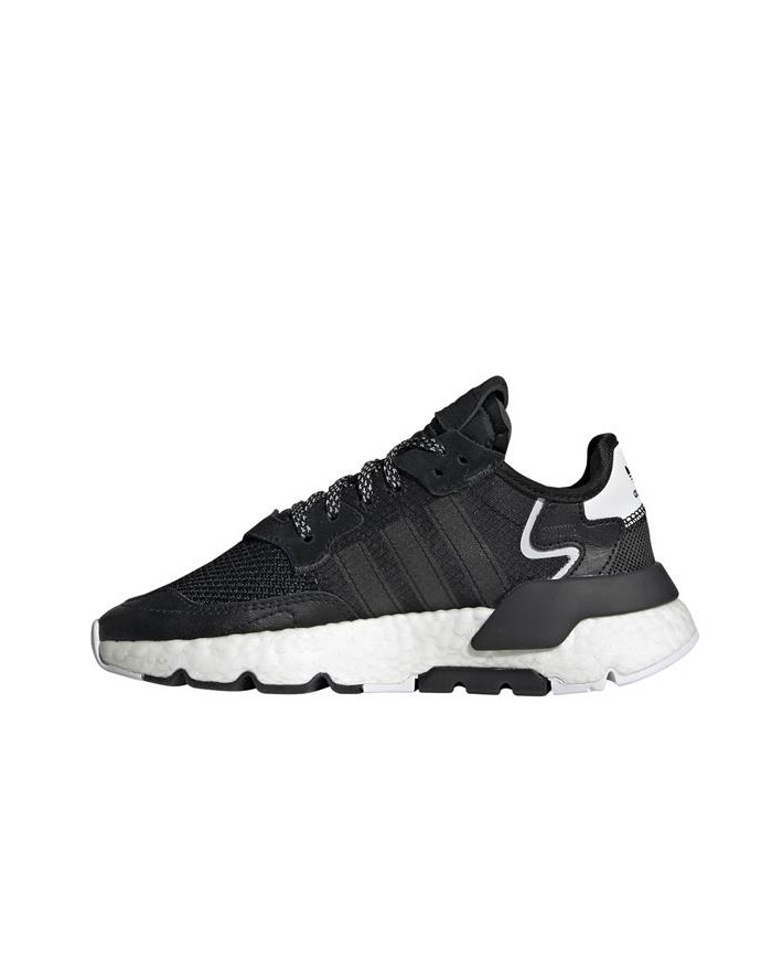 Buty dziecięce adidas Originals NITE JOGGER J EE6481 Czarne - Sklep online Mastersport