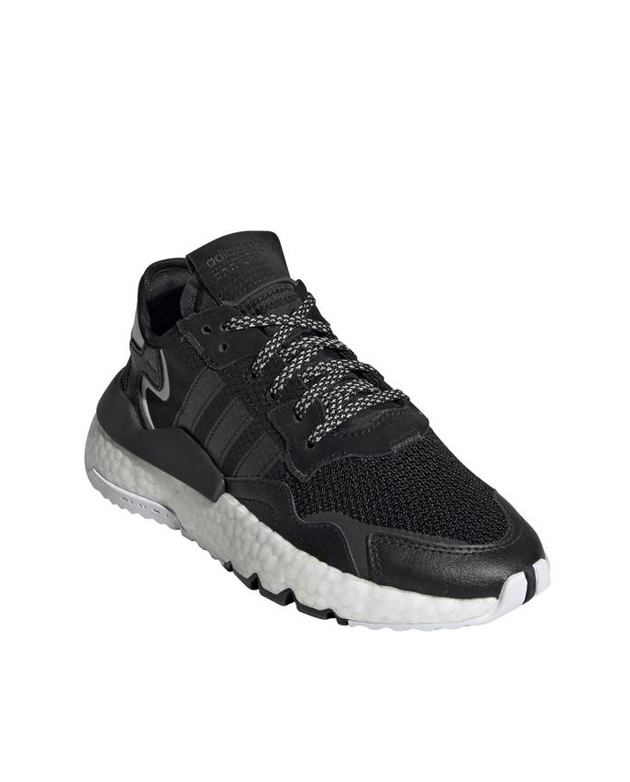 Buty dziecięce adidas Originals NITE JOGGER J EE6481 Czarne - Sklep online Mastersport