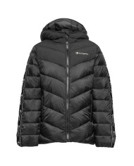 Kurtka dziecięca Champion HOODED JACKET 404247KK001 Czarna - Sklep online Mastersport