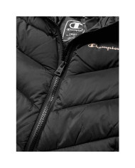 Kurtka dziecięca Champion HOODED JACKET 404247KK001 Czarna - Sklep online Mastersport
