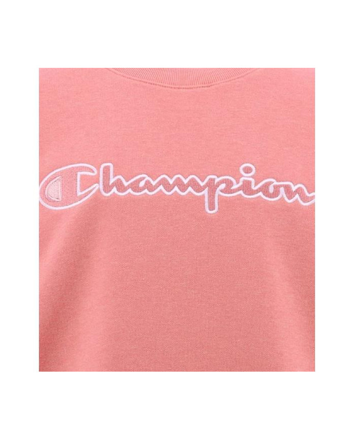 Bluza dziecięca Champion CREWNECK SWEATSHIRT 404331PS092 Różowa - Sklep online Mastersport