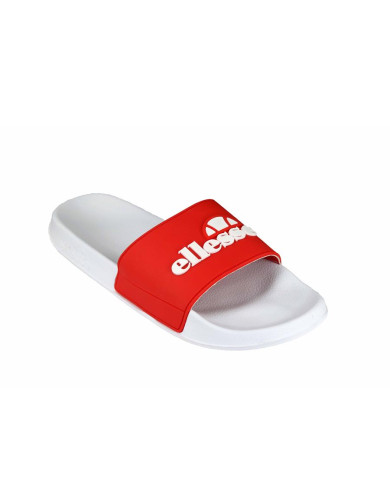 Klapki damskie Ellesse SLIDE ERIC RED WHITE EL01W70403-07 Białe - Sklep online Mastersport