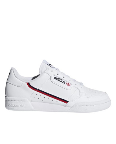 Buty dziecięce adidas Originals CONTINENTAL 80 J F99787 Białe - Sklep online Mastersport