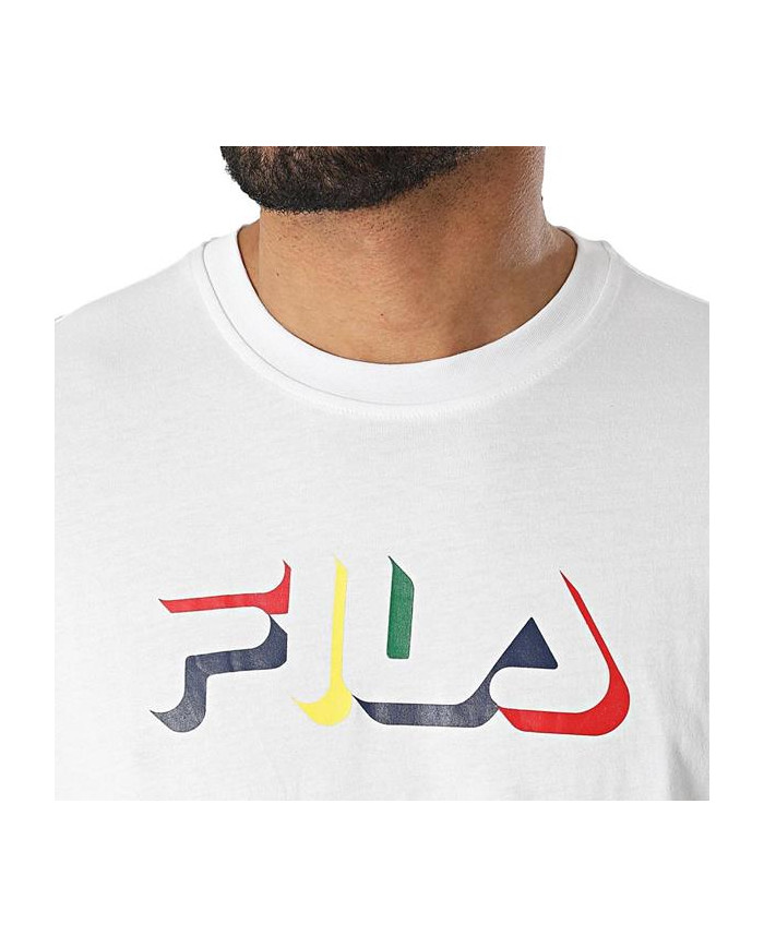 Koszulka męska Fila BELEN TEE FAM003910001 Biała - Sklep online Mastersport