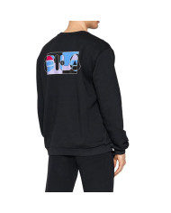 Bluza męska Fila BARONESA CREW SWEAT FAM004480009 Czarna - Sklep online Mastersport