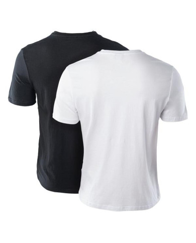 Koszulka męska Fila BROD TEE DUBBLE PACK FAM008313005 Czarna - Sklep online Mastersport