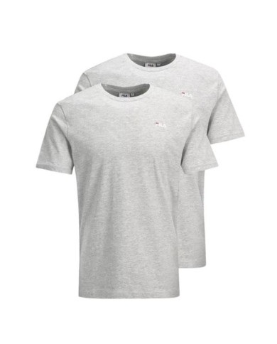 Koszulka męska Fila BROD TEE DUBBLE PACK FAM008383192 Szara - Sklep online Mastersport
