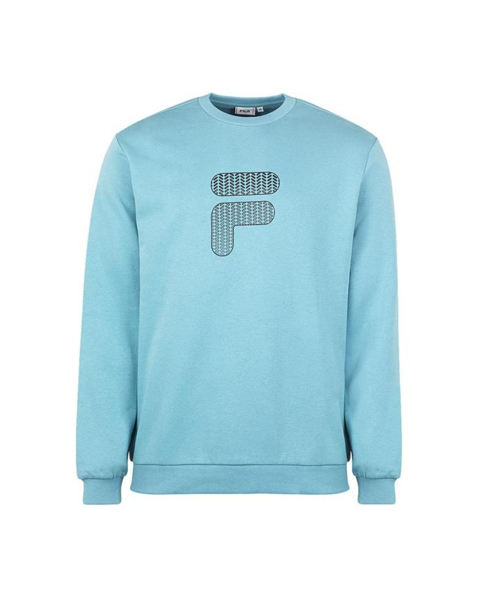 Bluza męska Fila BROC CREW SWEAT FAM018950013 Niebieska - Sklep online Mastersport