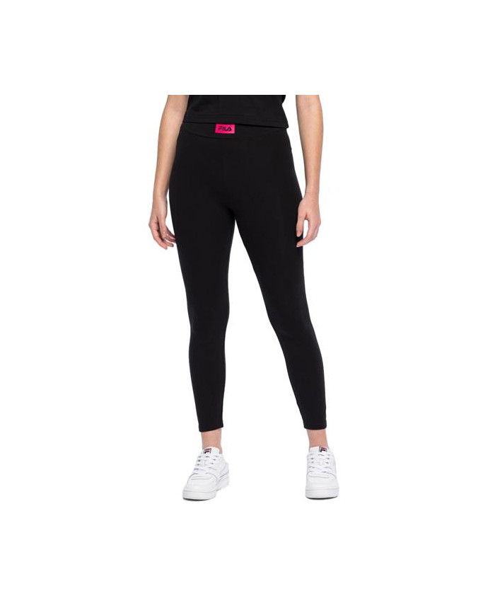 Spodnie damskie Fila BOYONNE 7/8 LEGGINGS FAW013580009 Czarne - Sklep online Mastersport