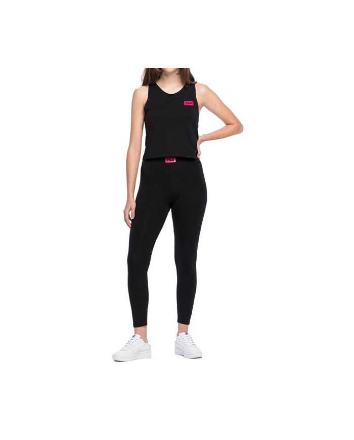 Spodnie damskie Fila BOYONNE 7/8 LEGGINGS FAW013580009 Czarne - Sklep online Mastersport