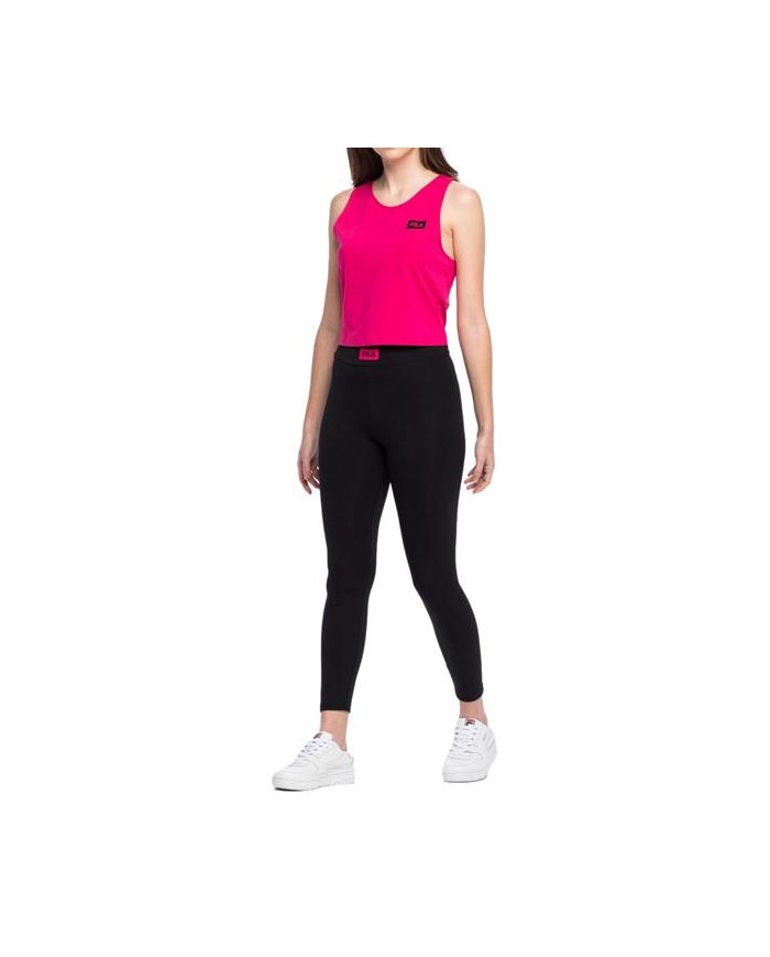 Koszulka damska Fila BASIN CROPPED TANK TOP FAW013640000 Różowa - Sklep online Mastersport