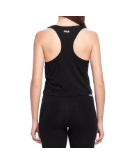Koszulka damska Fila BASIN CROPPED TANK TOP FAW013680009 Czarna - Sklep online Mastersport