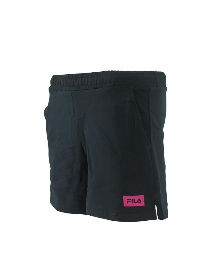 Szorty damskie Fila BANAZ HIGH WAIST SHORT FAW01388009 Czarne - Sklep online Mastersport