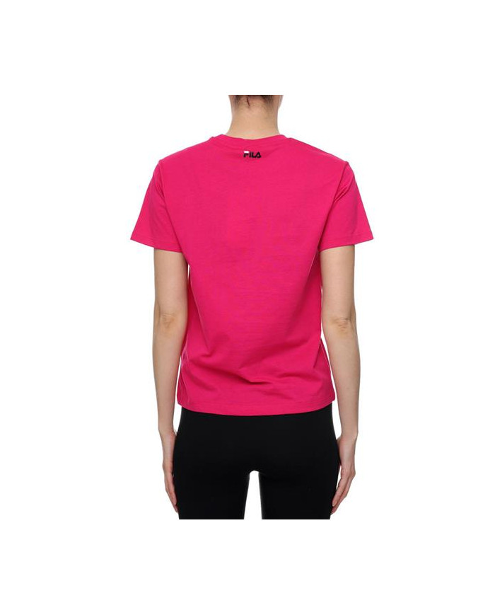 Koszulka damska Fila BIGA TEE FAW014240000 Różowa - Sklep online Mastersport
