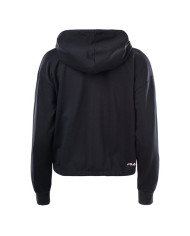 Bluza damska Fila BURDUR CROPPED HOODY FAW014480009 Czarna - Sklep online Mastersport