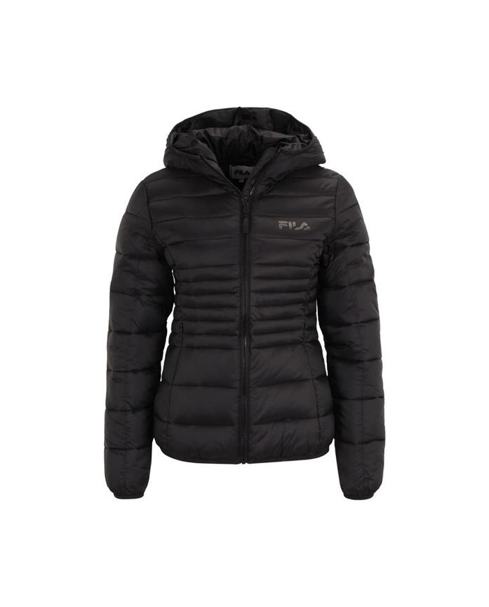 Kurtka damska Fila SQUILLE HOODED LIGHTWEIGHT JKT FAW036280010 Czarna - Sklep online Mastersport