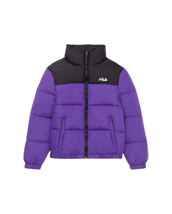 Kurtka damska Fila SANDIA PUFF JKT FAW049043088 Fioletowa - Sklep online Mastersport