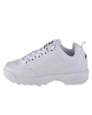 Buty dziecięce Fila DISRUPTOR FFT002910004 Białe - Sklep online Mastersport