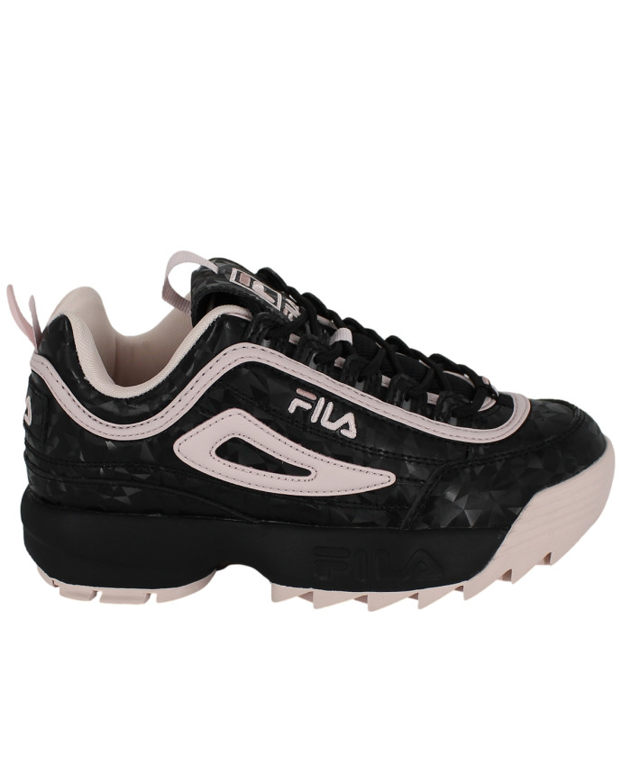 Buty dziecięce Fila DISRUPTOR F TEENS FFT006283334 Czarne - Sklep online Mastersport