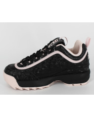 Buty dziecięce Fila DISRUPTOR F TEENS FFT006283334 Czarne - Sklep online Mastersport