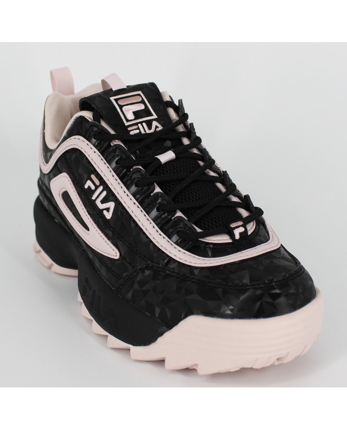 Buty dziecięce Fila DISRUPTOR F TEENS FFT006283334 Czarne - Sklep online Mastersport