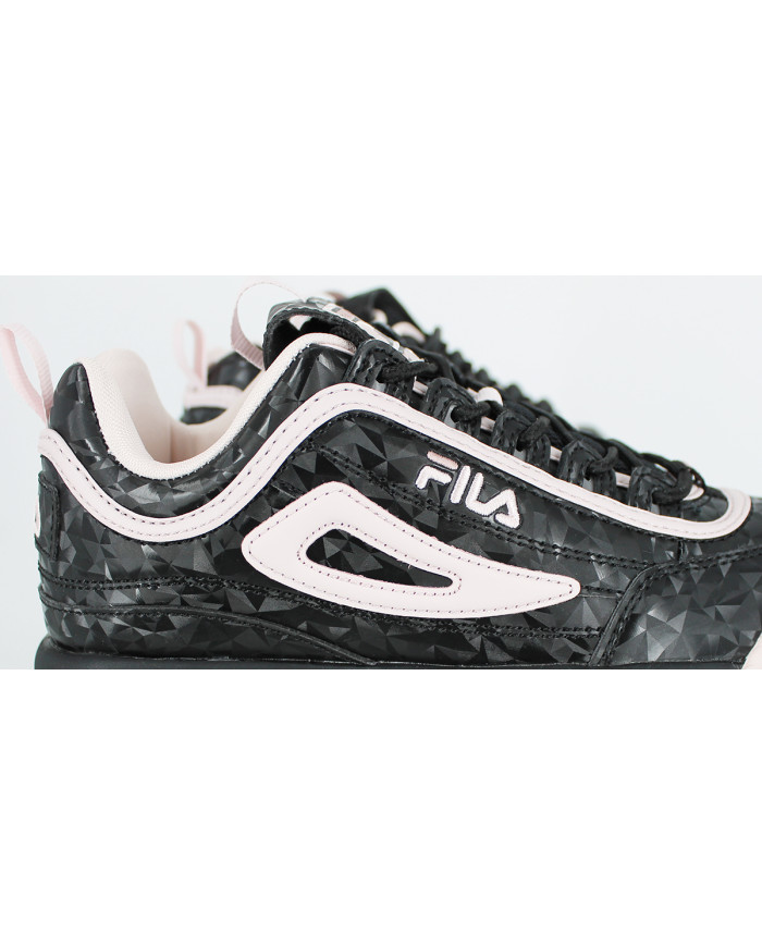 Buty dziecięce Fila DISRUPTOR F TEENS FFT006283334 Czarne - Sklep online Mastersport