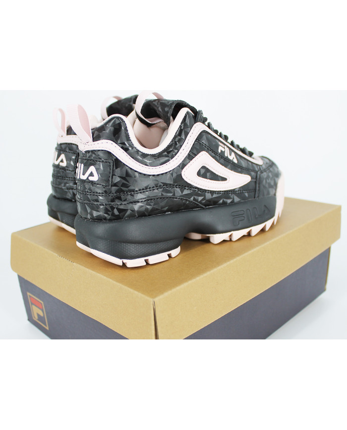 Buty dziecięce Fila DISRUPTOR F TEENS FFT006283334 Czarne - Sklep online Mastersport