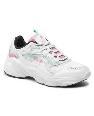 Buty damskie Fila COLLENE CB wmn FFW004613318 Białe - Sklep online Mastersport