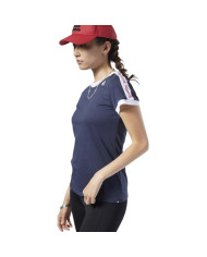 Koszulka damska Reebok LINEAR LOGO TEE FI2020 Niebieska - Sklep online Mastersport