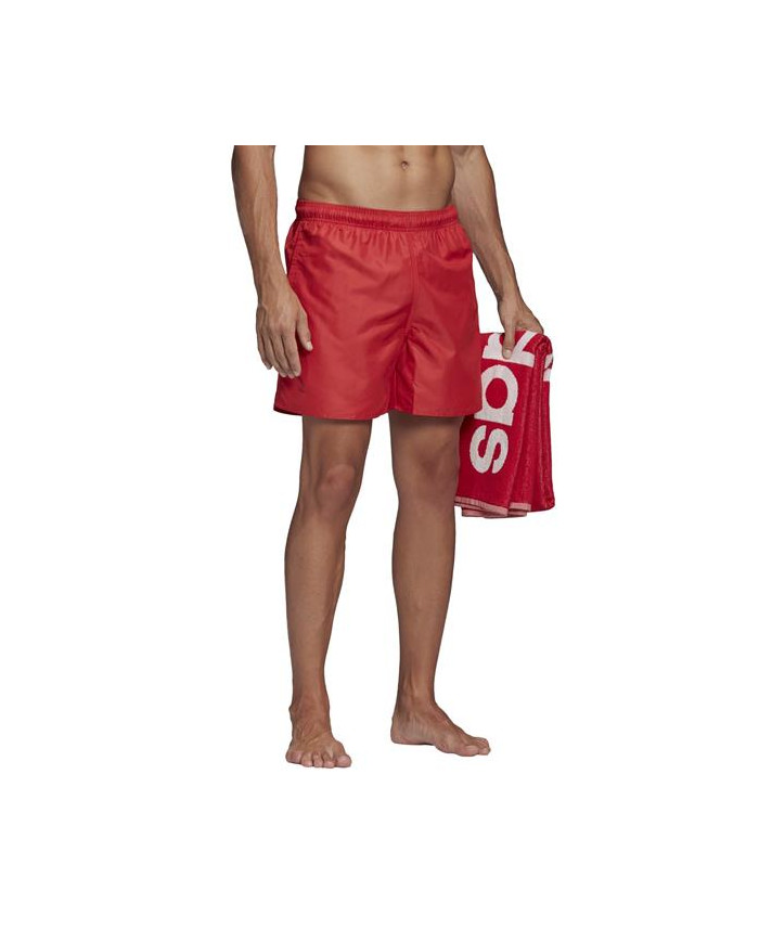 Szorty męskie adidas Performance SOLID CLX SH SL FJ3380 Czerwone - Sklep online Mastersport