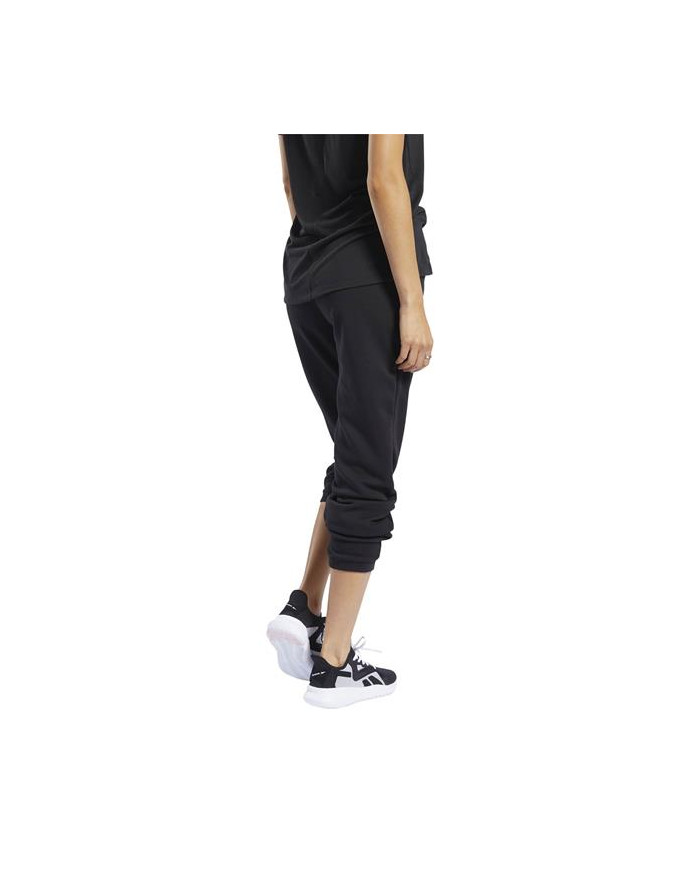 Spodnie damskie Reebok TE FRENCH TERRY PANT FK6652 Czarne - Sklep online Mastersport