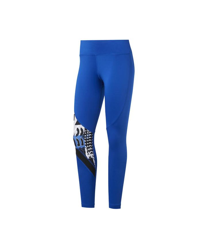 Spodnie damskie Reebok WOR MYT AOP TIGHT FK6787 Niebieskie - Sklep online Mastersport