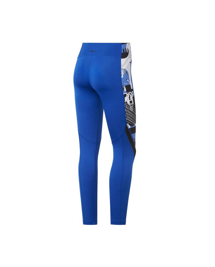 Spodnie damskie Reebok WOR MYT AOP TIGHT FK6787 Niebieskie - Sklep online Mastersport