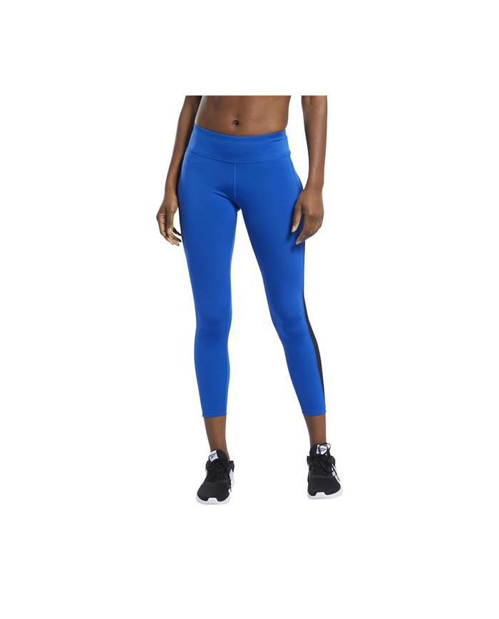 Spodnie damskie Reebok WOR LOGO TIGHT FK6845 Niebieskie - Sklep online Mastersport