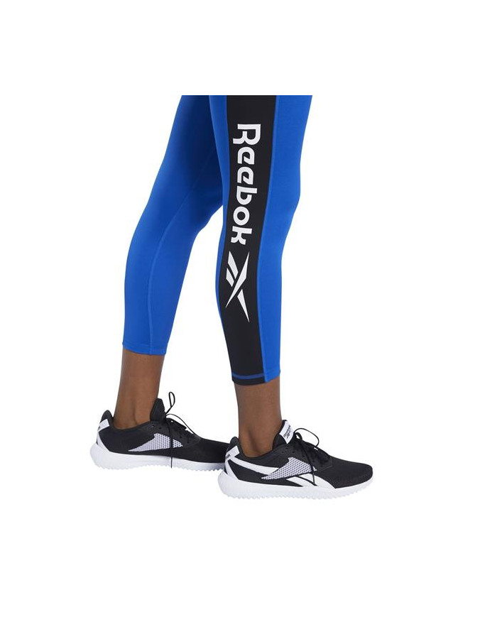 Spodnie damskie Reebok WOR LOGO TIGHT FK6845 Niebieskie - Sklep online Mastersport