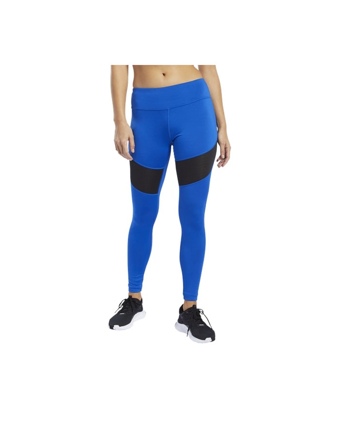 Spodnie damskie Reebok WOR MESH TIGHT FK6879 Niebieskie - Sklep online Mastersport